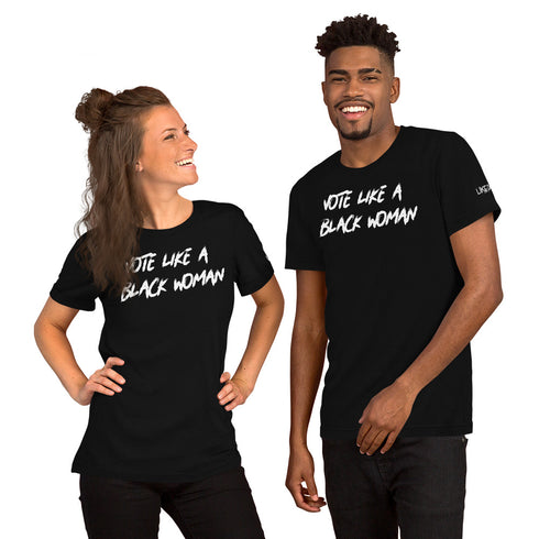 Vote Like a Black Woman Tee (black)
